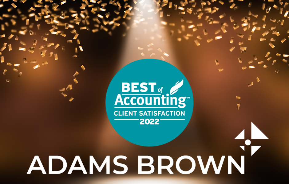 2022 Best Accounting Award Service Excellence Jonesboro CPA