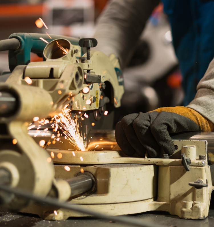 Manufacturing Testimonial Background